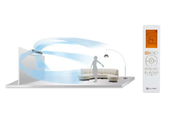 Climatizzatore  Clivet Cristallo2 12000 Btu A+++ - immagine 3