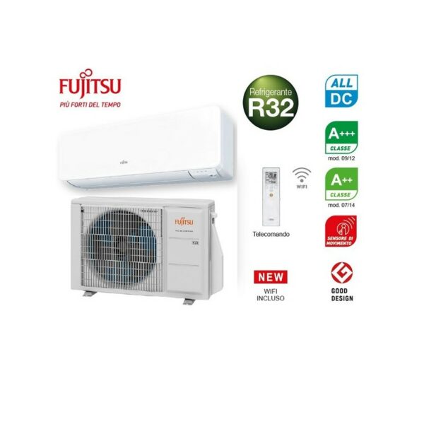 Climatizzatore Fujitsu KG 14000 Btu A++ WiFi Integrato - immagine 3