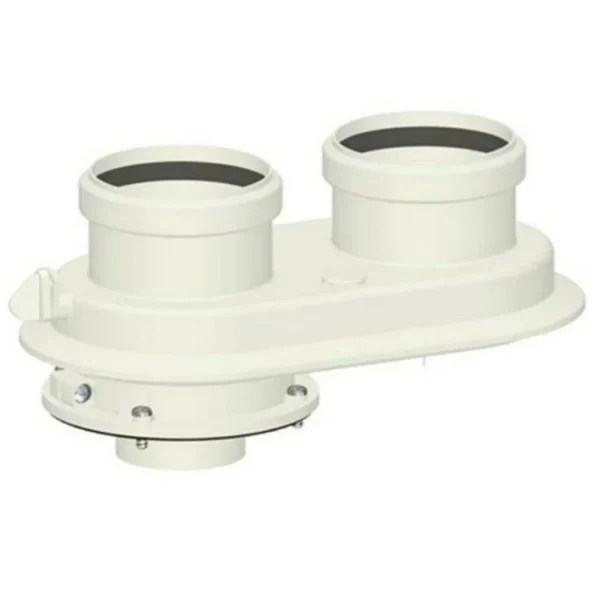 Kit Sdoppiato per Caldaia KONm in PP ø 60/80 - 80/80 Senza Prelievo fumi
