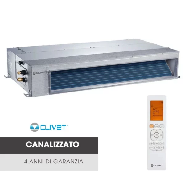 Climatizzatore Canalizzato Clivet Duct 18000 Btu - immagine 2